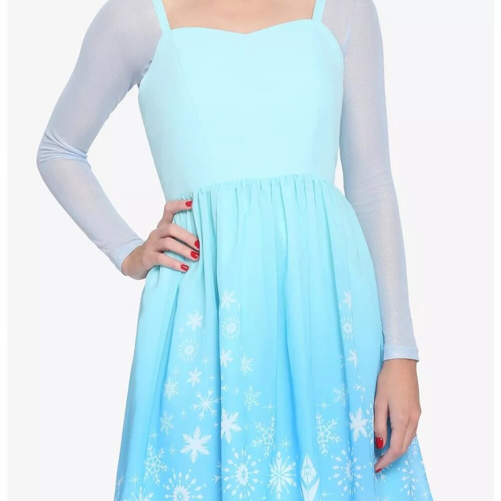 Her Universe Disney’s Frozen Elsa Princess corset dress size L